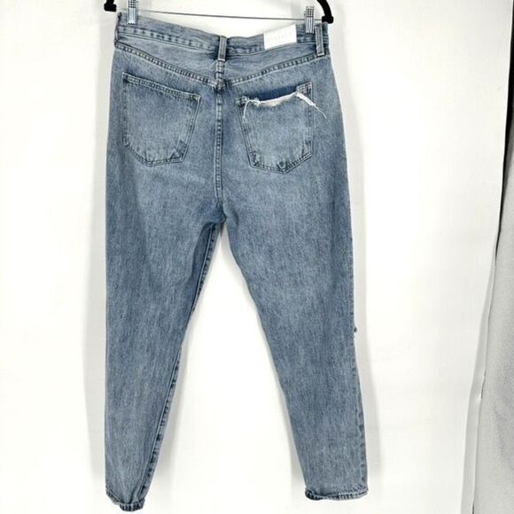 PISTOLA Nico High Rise Mom Jeans in Wanderer Size 30 Distressed Size 10 - Picture 3 of 12
